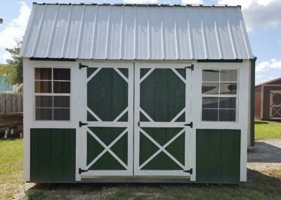 lofted barn sheds - Flagler County Florida - Bunnell, Ormond Beach, Dayton Beach FL