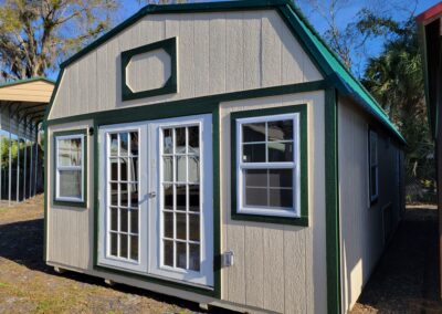 lofted barn sheds - Flagler County Florida - Bunnell, Ormond Beach, Dayton Beach FL