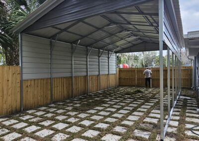 Garages, carports, metal buildings- Flagler County Florida - Bunnell, Ormond Beach, Daytona Beach FL
