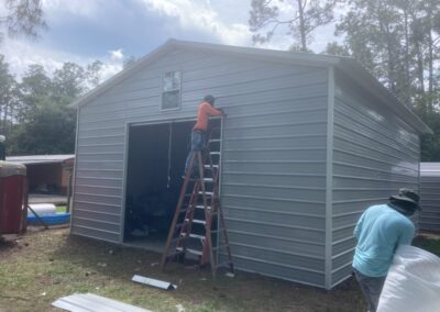 Garages, carports, metal buildings- Flagler County Florida - Bunnell, Ormond Beach, Daytona Beach FL